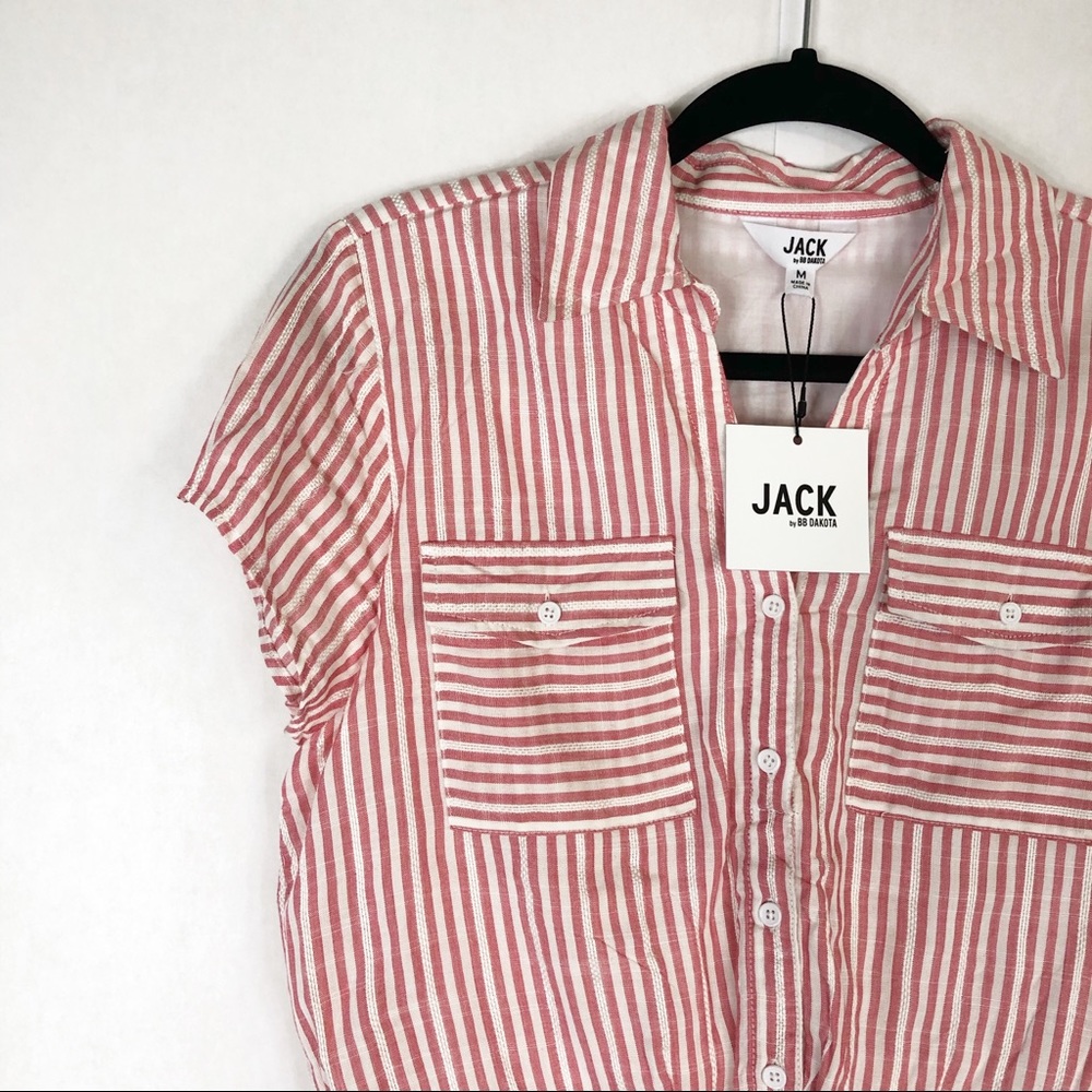 NWT Jack by BB Dakota Shirt’ Em Say Coral Dress - Picture 5 of 11